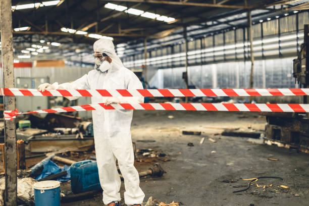 Professional Odor Removal technician working in Montesano, WA
